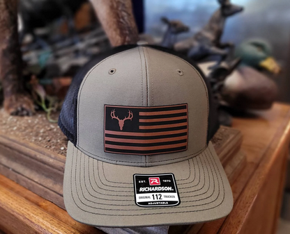 Buck American Flag Hat