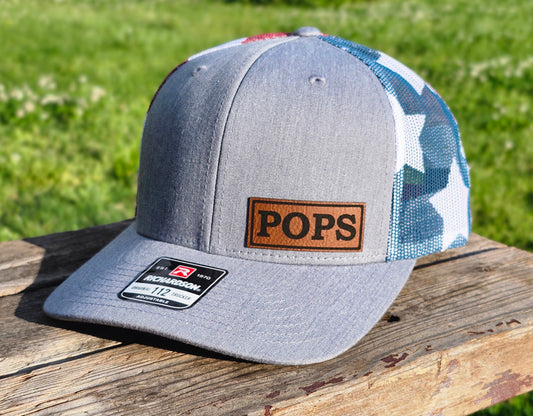 POPS Patch Hat | Stars and Stripes