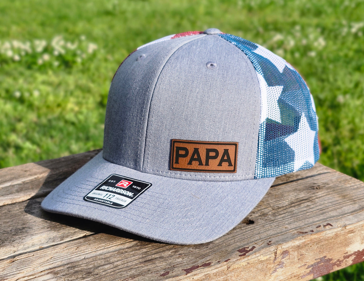 PAPA Patch Hat | Stars and Stripes